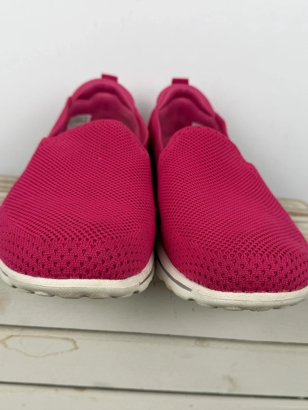 Skechers GOwalk 5 slip-on walking shoes breathable mesh upper a Goga Mat Sz 8.5